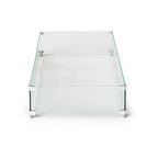 Legend 72" Glass Fire Table Wind Guard