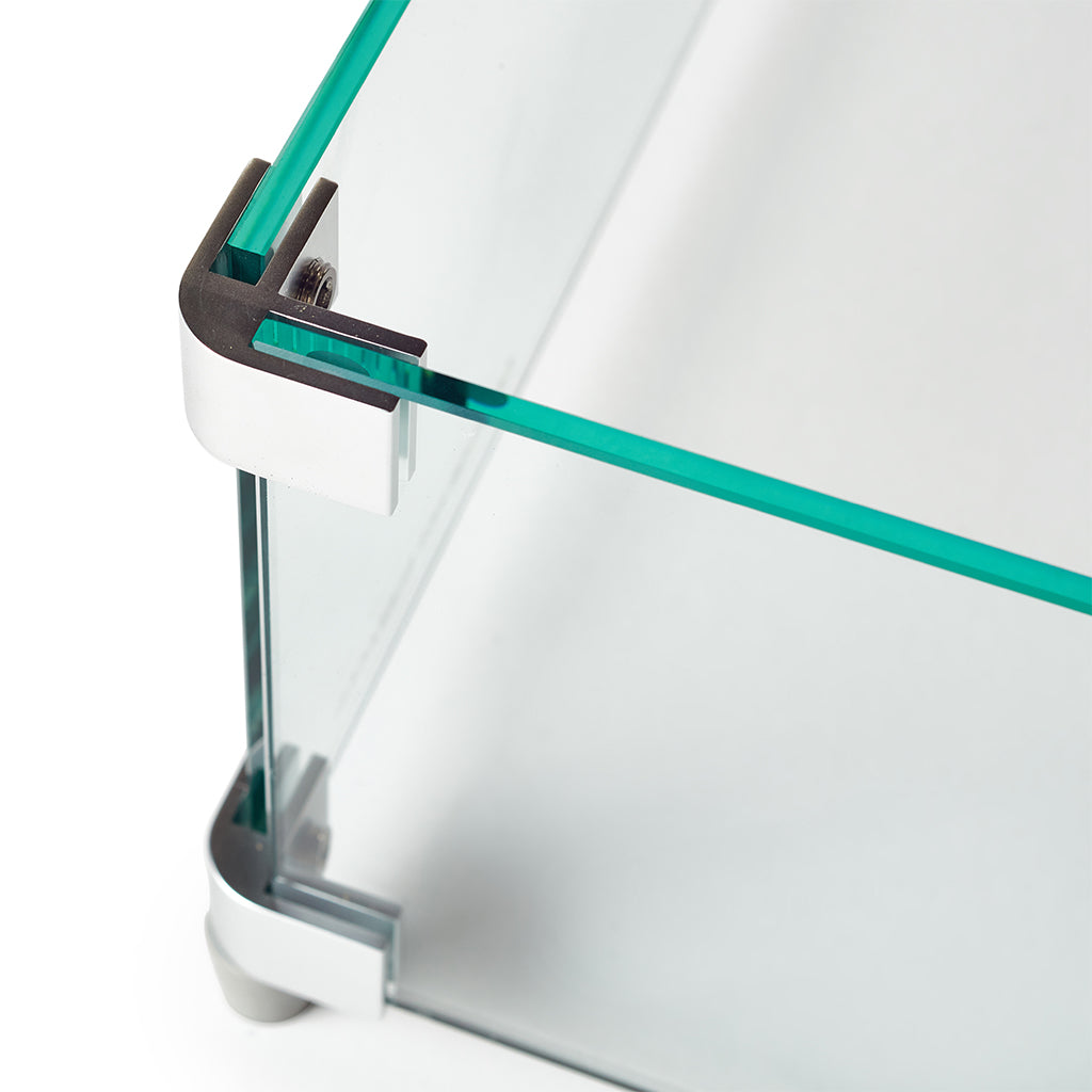 Legend 72" Glass Fire Table Wind Guard