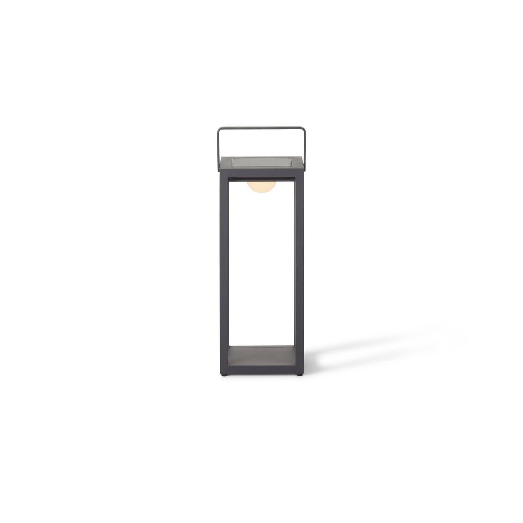 Lux Aluminum Floor Lamp in Charcoal