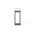 Lux Aluminum Floor Lamp in Charcoal