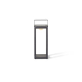 Lux Aluminum Floor Lamp in Charcoal