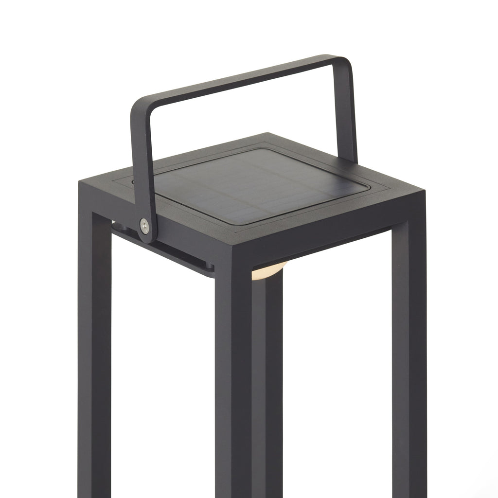 Lux Aluminum Floor Lamp in Charcoal