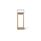 Lux Teak Floor Lamp in Charcoal
