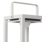 Lux Aluminum Table Lamp in White