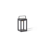 Lux Aluminum Table Lamp in Charcoal