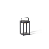 Lux Aluminum Table Lamp in Charcoal