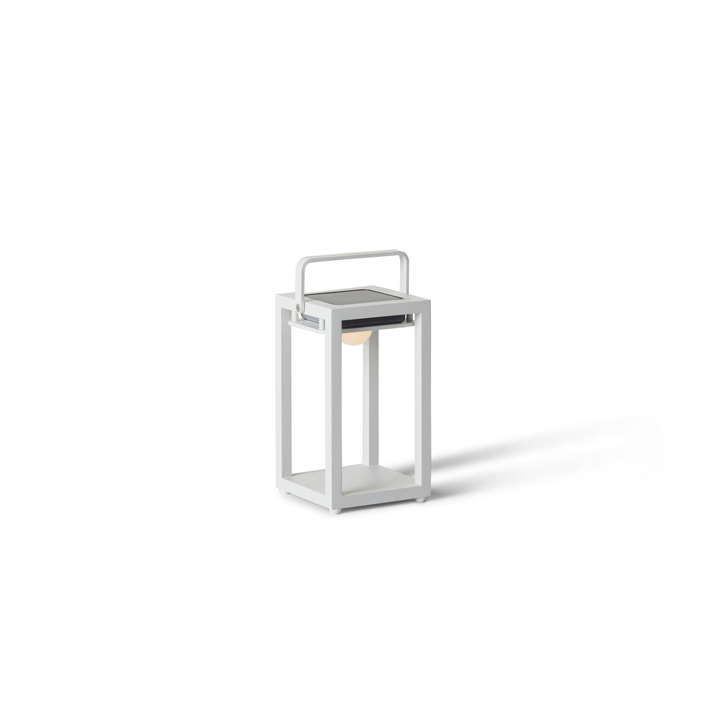 Lux Aluminum Table Lamp in White