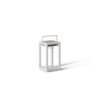 Lux Aluminum Table Lamp in White