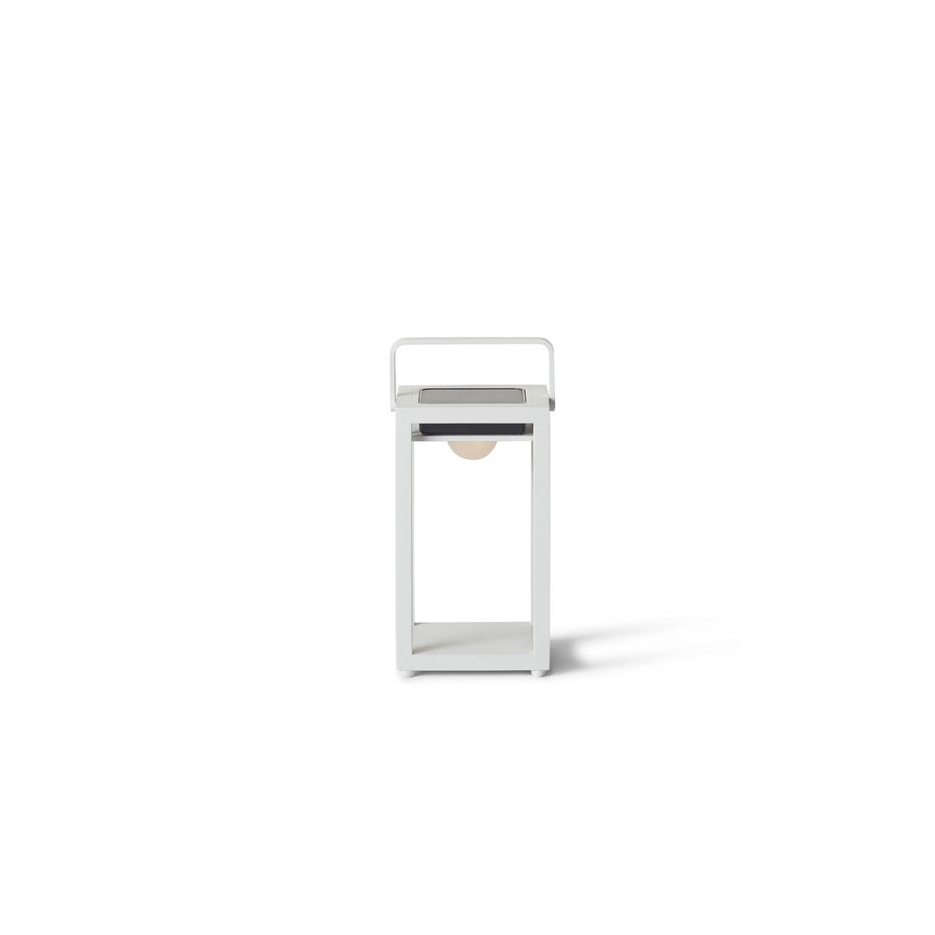 Lux Aluminum Table Lamp in White