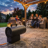 15 kW/51000 BTU Industrial Propane Space Heater with Piezo Ignition, Overheat Protection, IPX4, Black