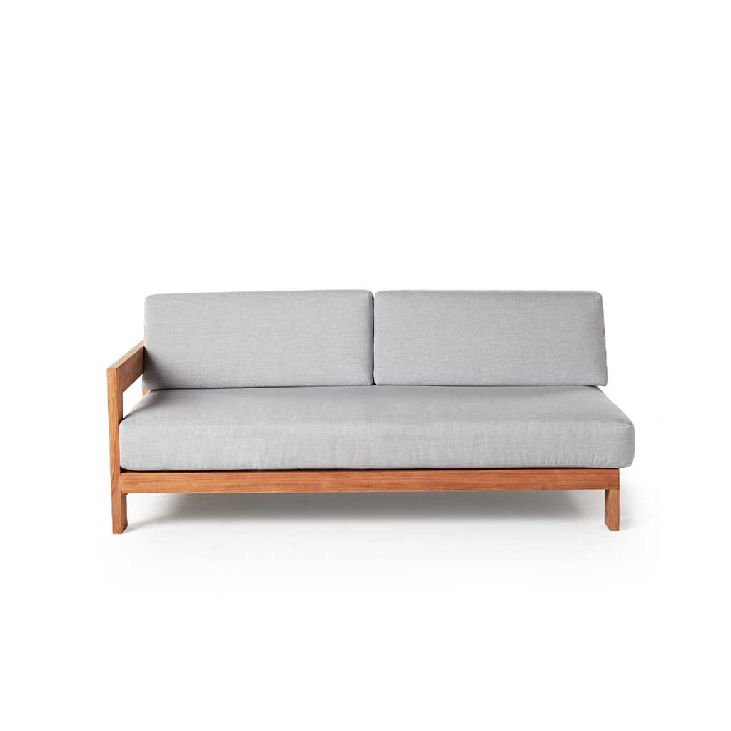 Tiburon Teak Sectional Right Arm