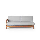 Tiburon Teak Sectional Right Arm