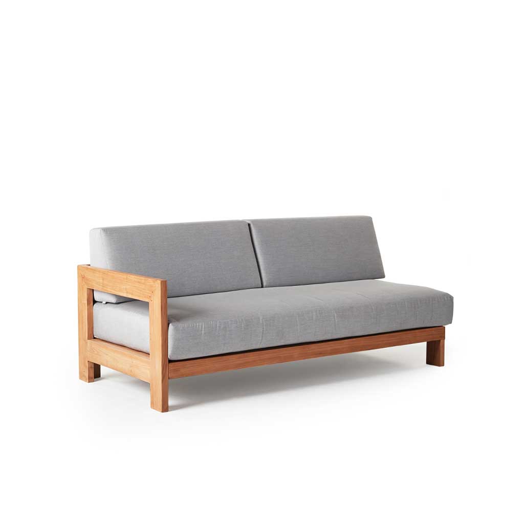 Tiburon Teak Sectional Right Arm