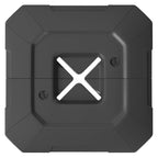 2-Piece Cantilever Umbrella Base Weight Set, 231 lb, Black