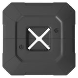 2-Piece Cantilever Umbrella Base Weight Set, 231 lb, Black