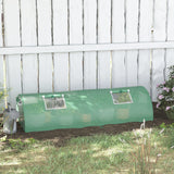 7' x 3' x 2' Portable Mini Greenhouse with 5 Mesh Windows, Green