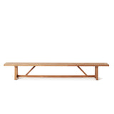 Madera 118" Vintage Teak Bench