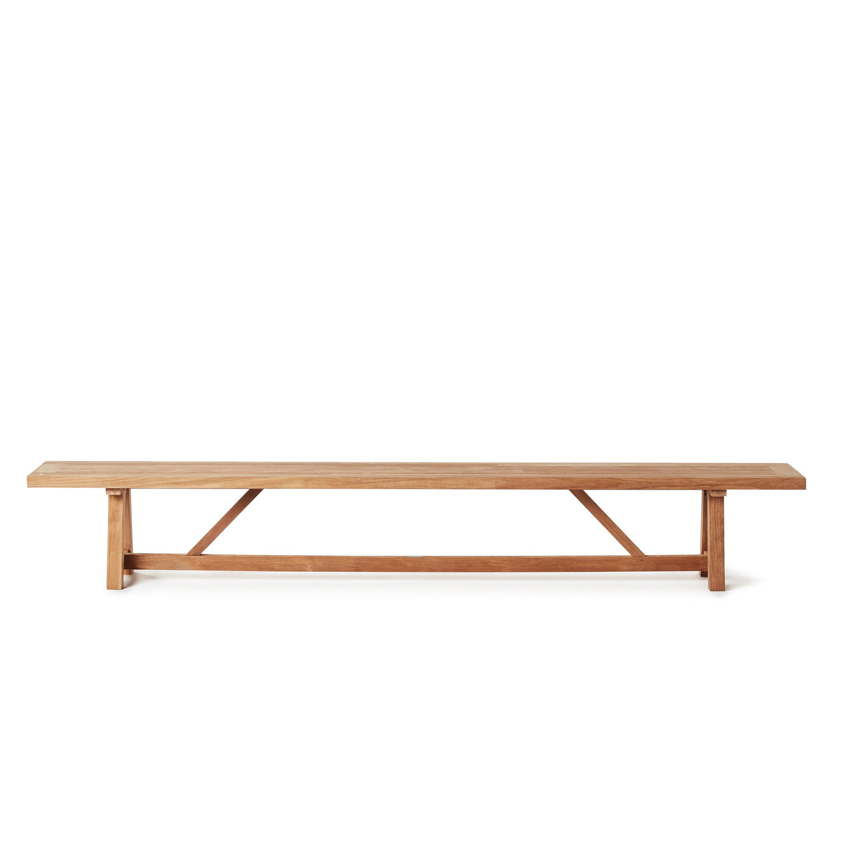 Madera 118" Vintage Teak Bench