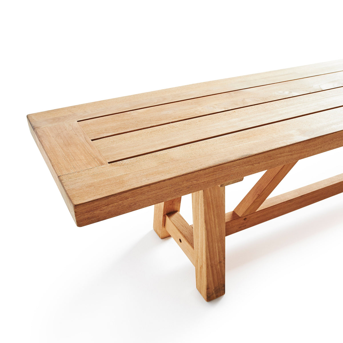 Madera 91" Vintage Teak Bench