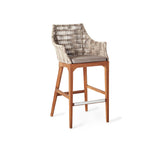 Madera Bar Chair in Teak and All-Weather Wicker