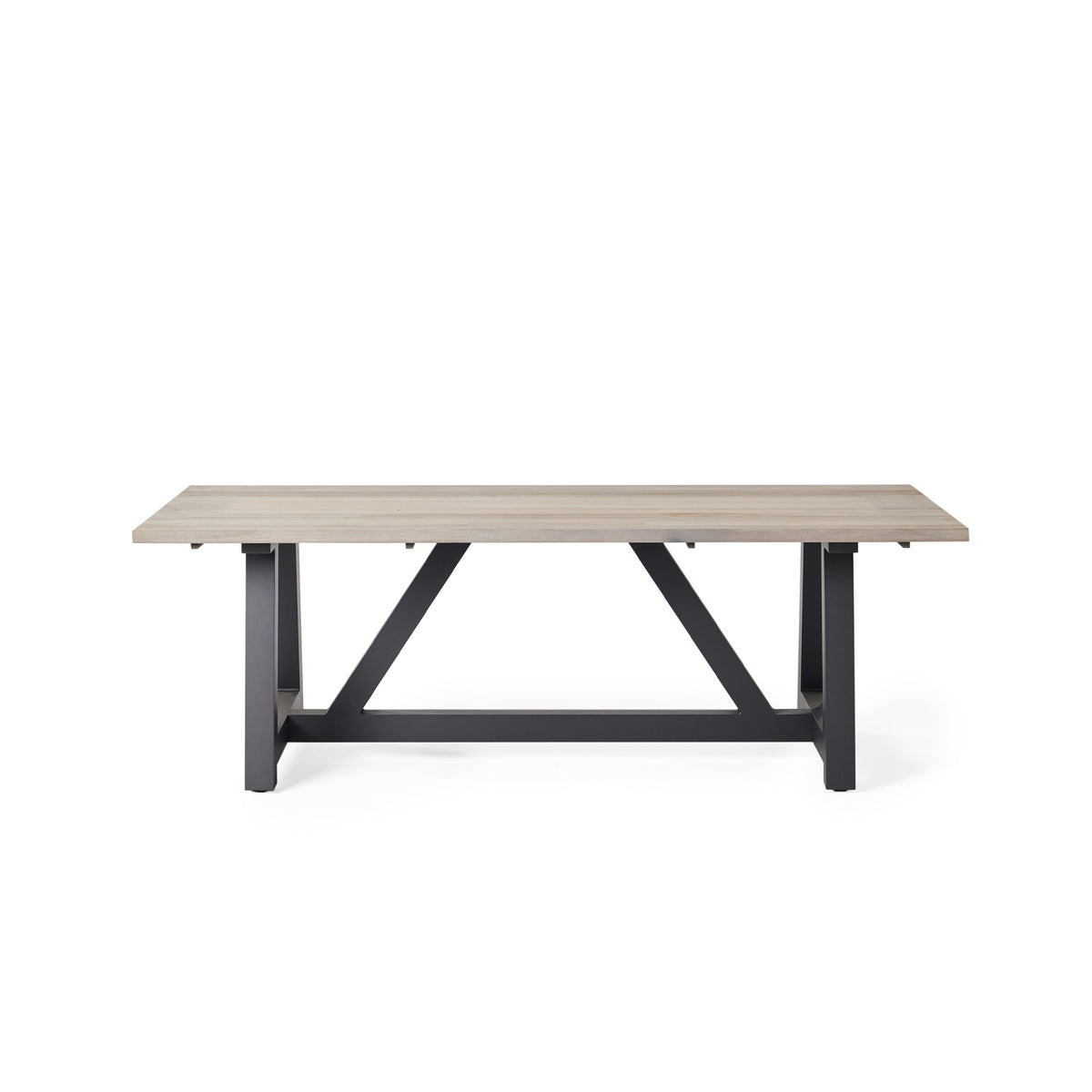 Madera Dining Table with Weathered Teak Top