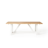 Madera Dining Table with Golden Teak Top