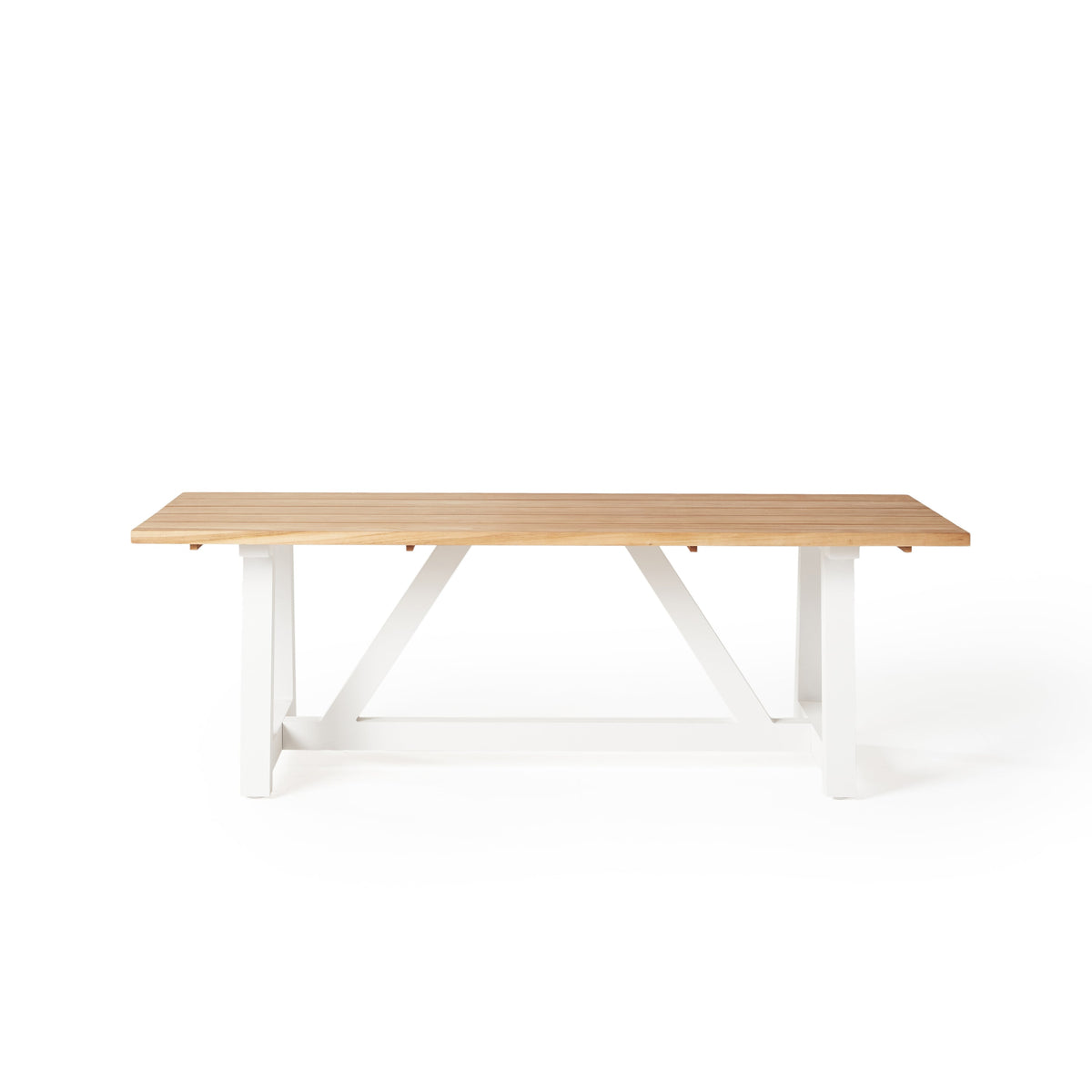 Madera Dining Table with Golden Teak Top