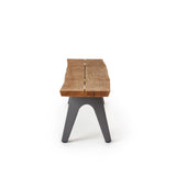 Montara 94" Live Edge Teak Bench