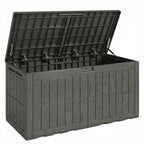 440L Garden Storage Box with Lockable Lid and Gas Rods
