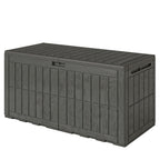 440L Garden Storage Box with Lockable Lid and Gas Rods