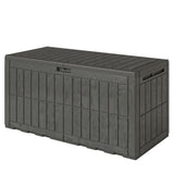 440L Garden Storage Box with Lockable Lid and Gas Rods