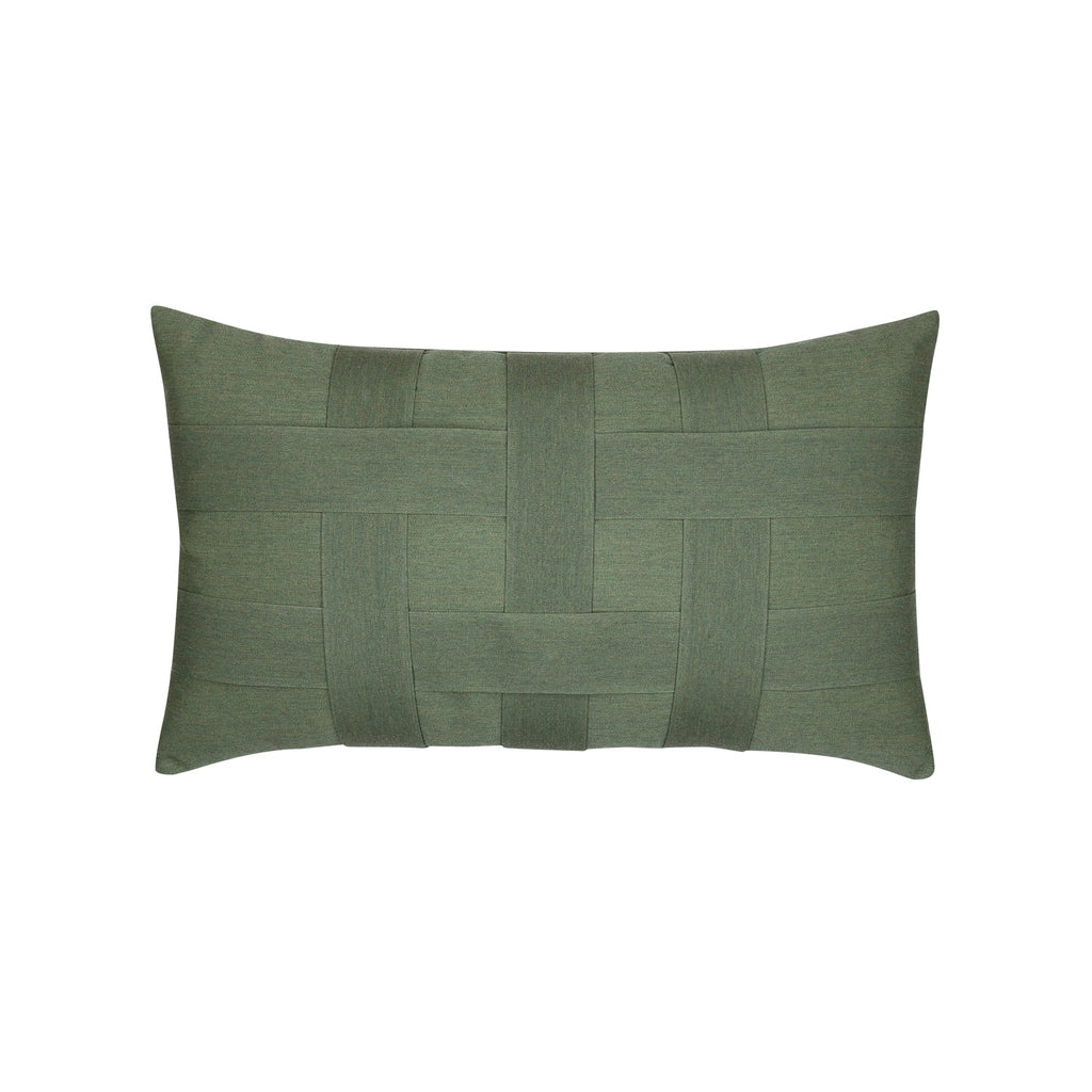 Basketweave Fern Pillow