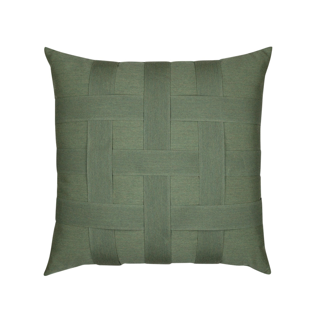 Basketweave Fern Pillow