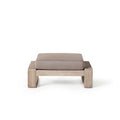 Nicasio Weathered Teak Ottoman