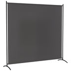 5.9FT Outdoor Privacy Screen with UPF30+ Protection, Freestanding, Dark Gray