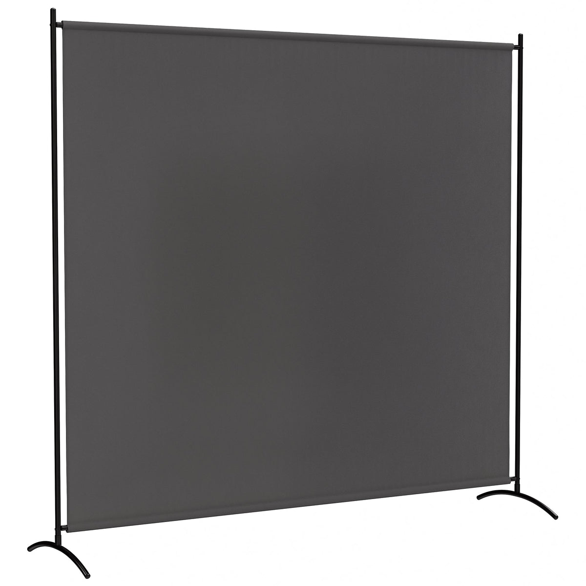 5.9FT Outdoor Privacy Screen with UPF30+ Protection, Freestanding, Dark Gray