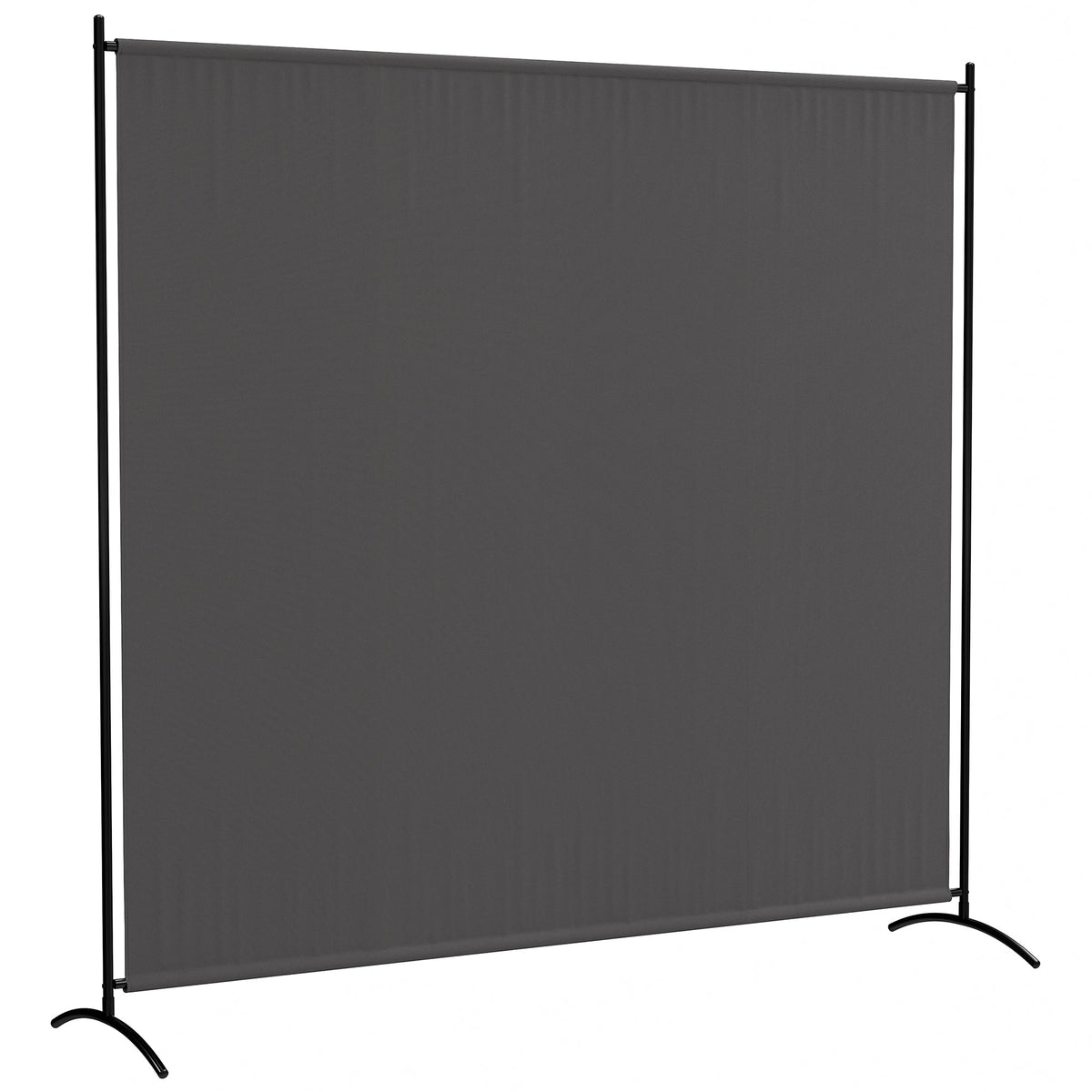 5.9FT Outdoor Privacy Screen with UPF30+ Protection, Freestanding, Dark Gray
