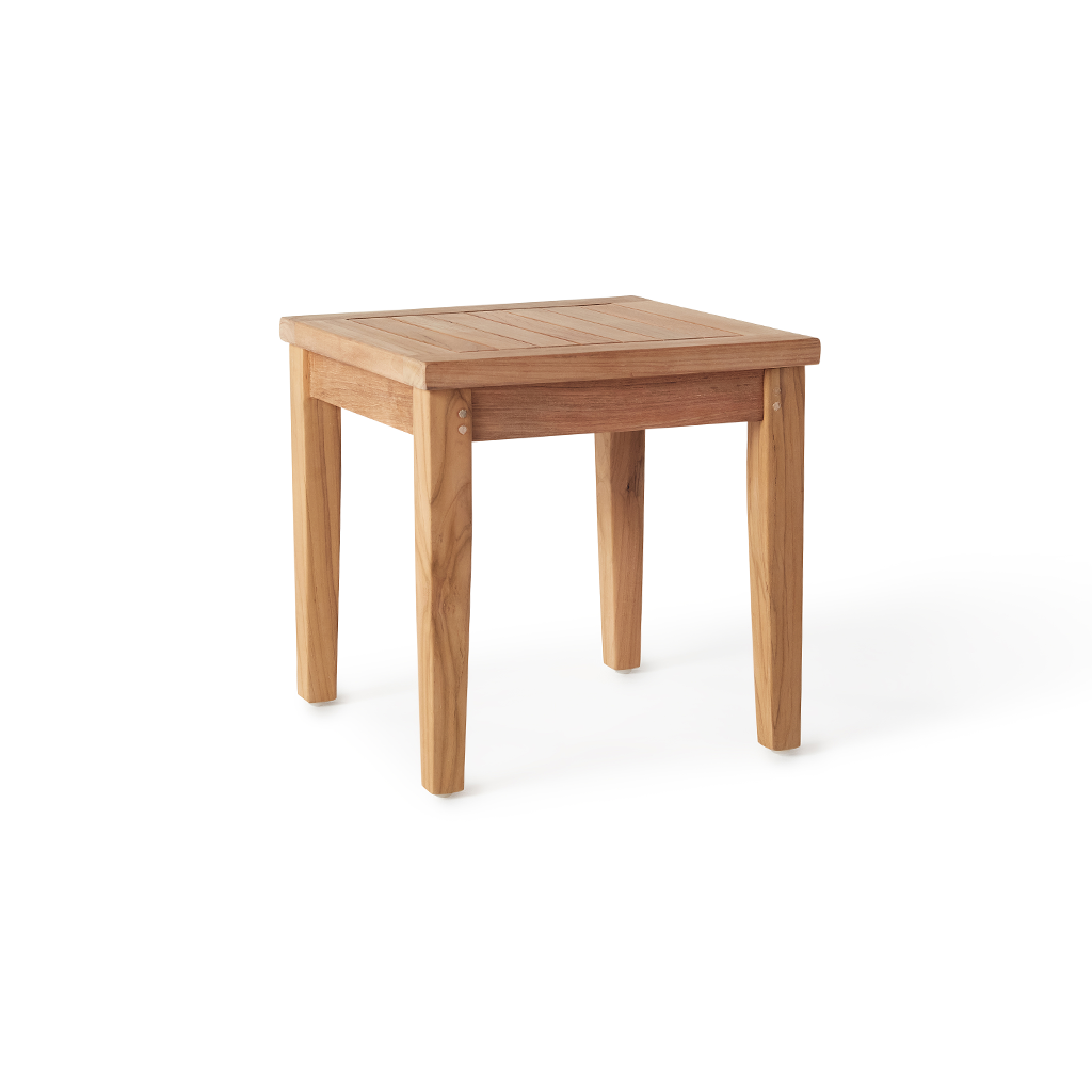 Elements Square Side Table in Teak