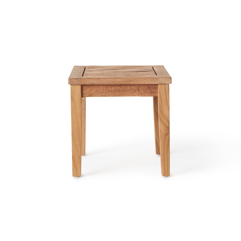 Elements Square Side Table in Teak