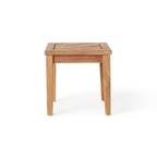 Elements Square Side Table in Teak