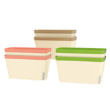 6 Pack 10.5" Self-Watering Planter Boxes with Water Level Indicator