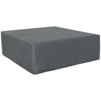 80.7" x 75.6" x 24" Waterproof Patio Furniture Cover, Grey