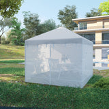 Pop Up Canopy Mesh Sidewalls Set of 4 for 10' x 10' Tent, White