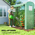78.7" x 29.5" x 74" Mini Greenhouse, Green
