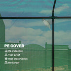 78.7" x 29.5" x 74" Mini Greenhouse, Green