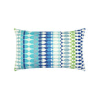 Modern Oval Ocean Pillow