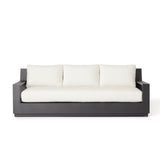 Sonora Sofa in Charcoal Aluminum