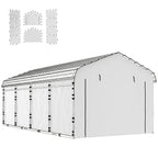 Carport Sidewall Panels Set of 4 for 10' x 15' Structures, White
