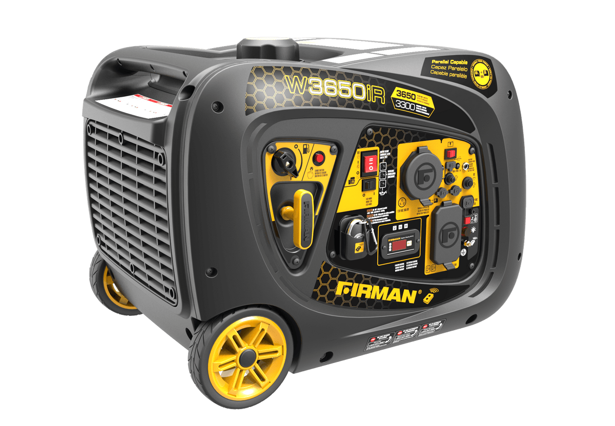 3300W/3600W Remote Start Gas Inverter Generator - Refurbished