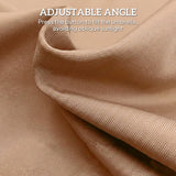9ft Fringed Patio Umbrella with Push Button Tilt and Crank, Khaki
